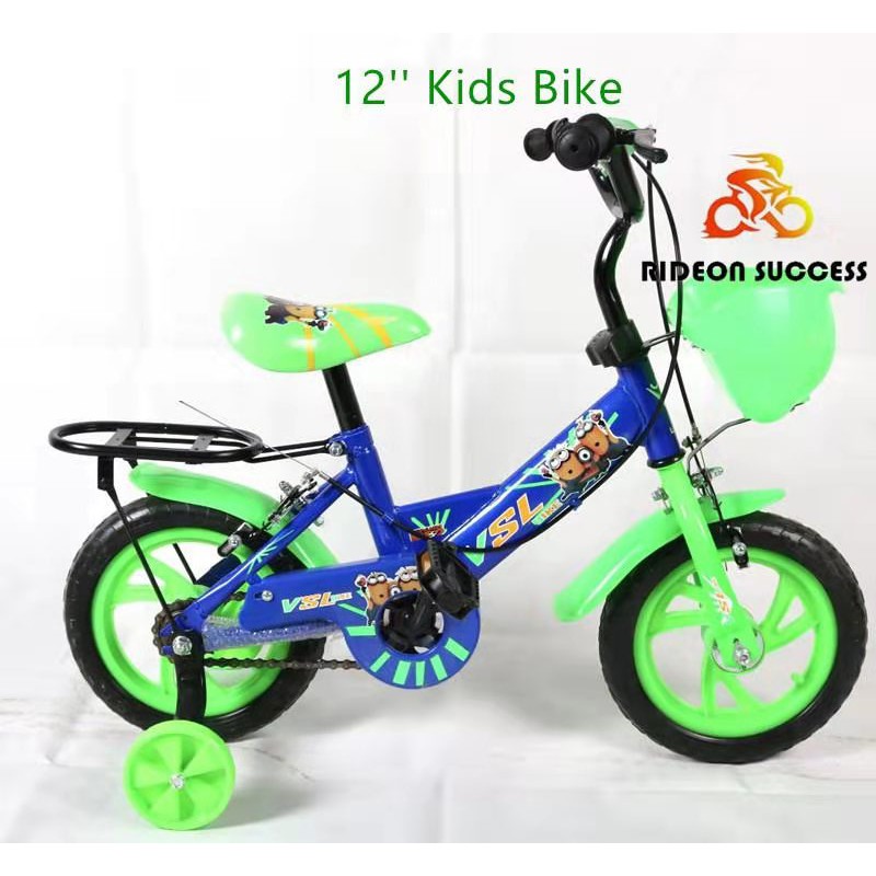 Readystock Basikal Kanak Kanak Veego 12 Bicycle Spiderman Hello Kitty Minion Batman For Kid Multichoice Kids Bicycle Shopee Malaysia