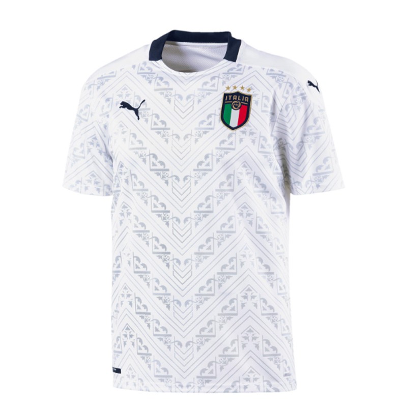 white italy soccer jersey