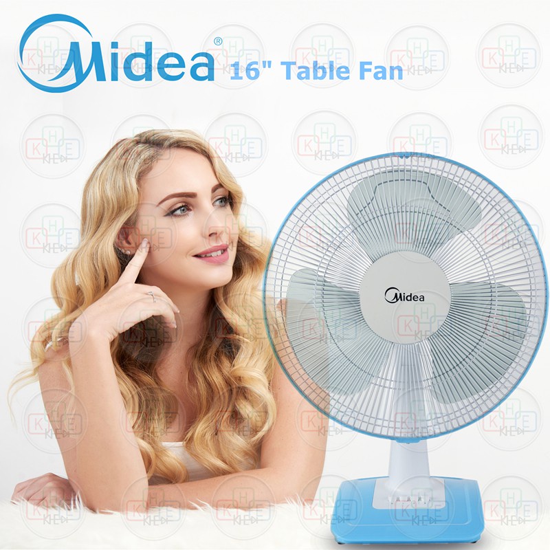 Readystock Midea Tefal 16 Table Fan Vu3510 Mf 16ft17nb Shopee Malaysia