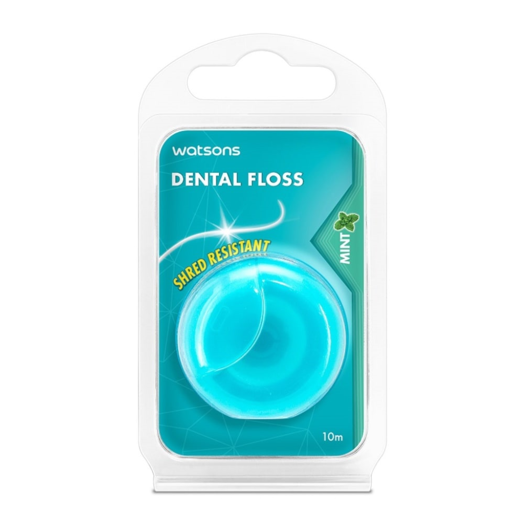 WATSONS Dental Floss Mint 10m Shopee Malaysia