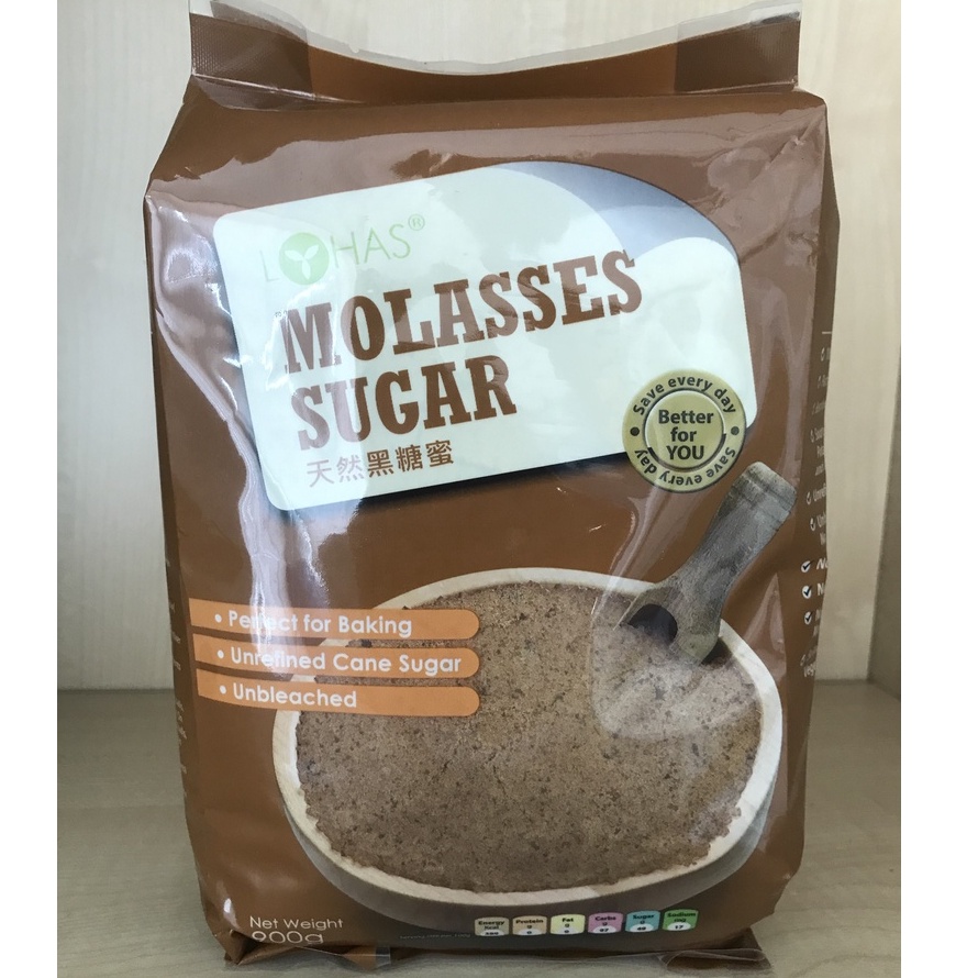 LOHAS Natural Molasses Sugar 天然黑糖蜜 900g Shopee Malaysia