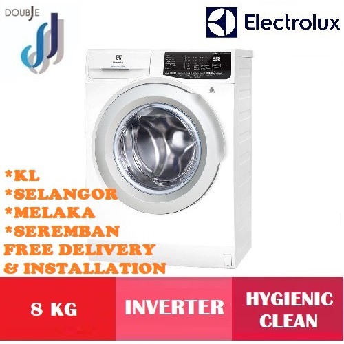 ELECTROLUX 8.0KG FRONT LOAD INVERTER WASHING MACHINE UltimateCare™ 500