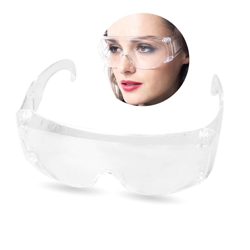 Safety Glasses Clear Lens Protective Eyewear Goggles (Standard