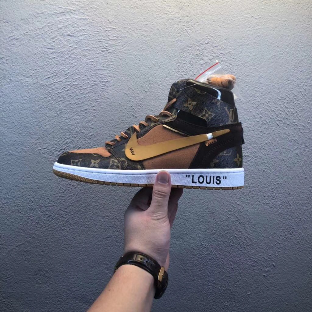 louis vuitton and nike shoes