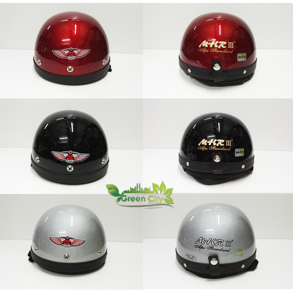 ORIGINAL MHR III Half Cut Helmet V2 (MULTIPLE COLOR) | Shopee Malaysia