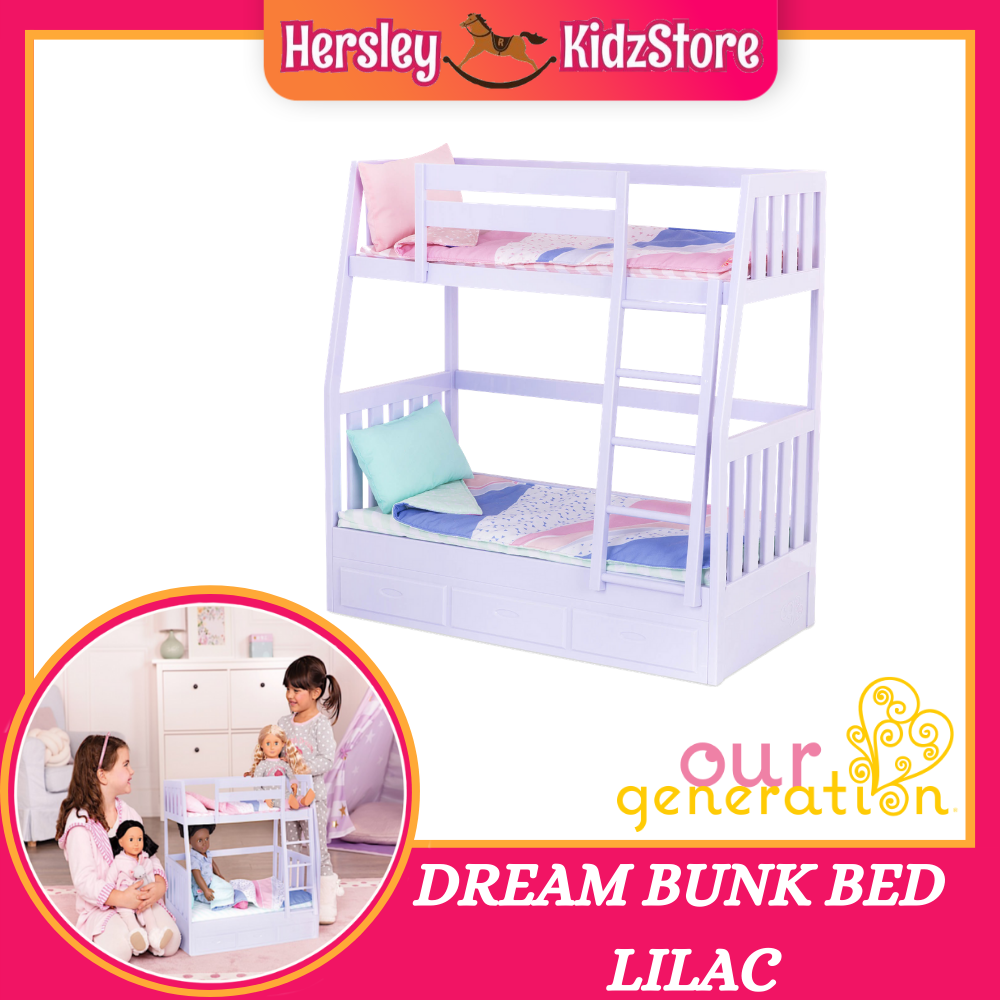 Dream Bunk Bed, Our Generation Triple Bunk Bed