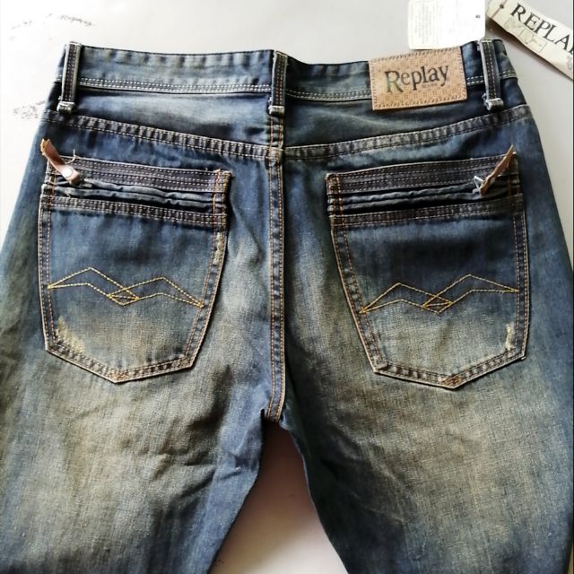 Jeans Replay Clear Stock Shopee Malaysia