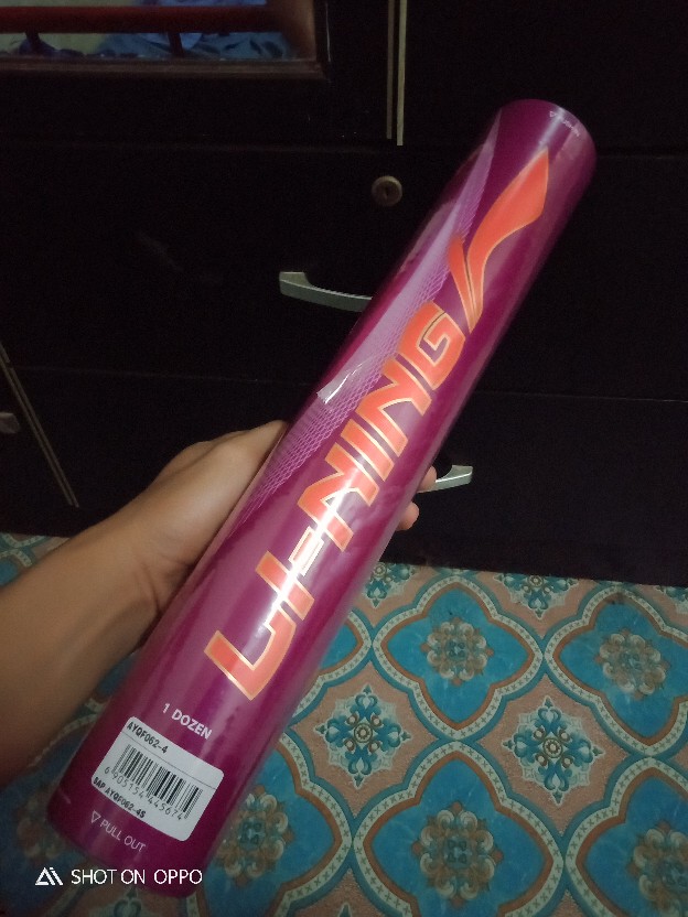 LiNing Champ Badminton Shuttlecock (Speed 77) Original 100 Shopee