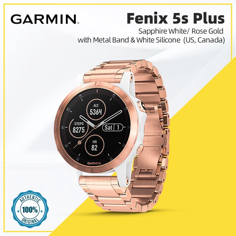 garmin fenix 5 plus metal band