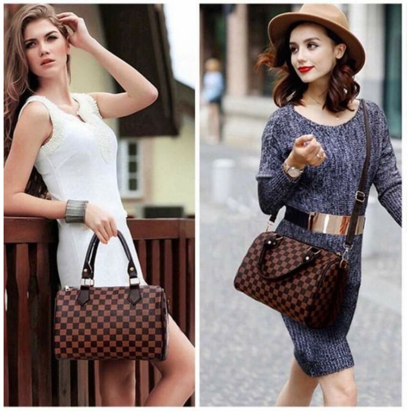 [Ready Stock] Women's Luxury Looks Handbag 3 in 1 - Casual - Office - Party - Girls - High Quality - Stylist