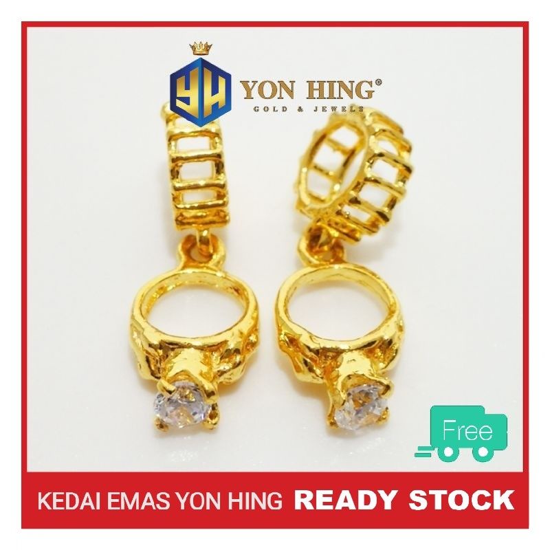 Buy Charm Cincin Pdr Emas 916 Yon Hing  SeeTracker Malaysia