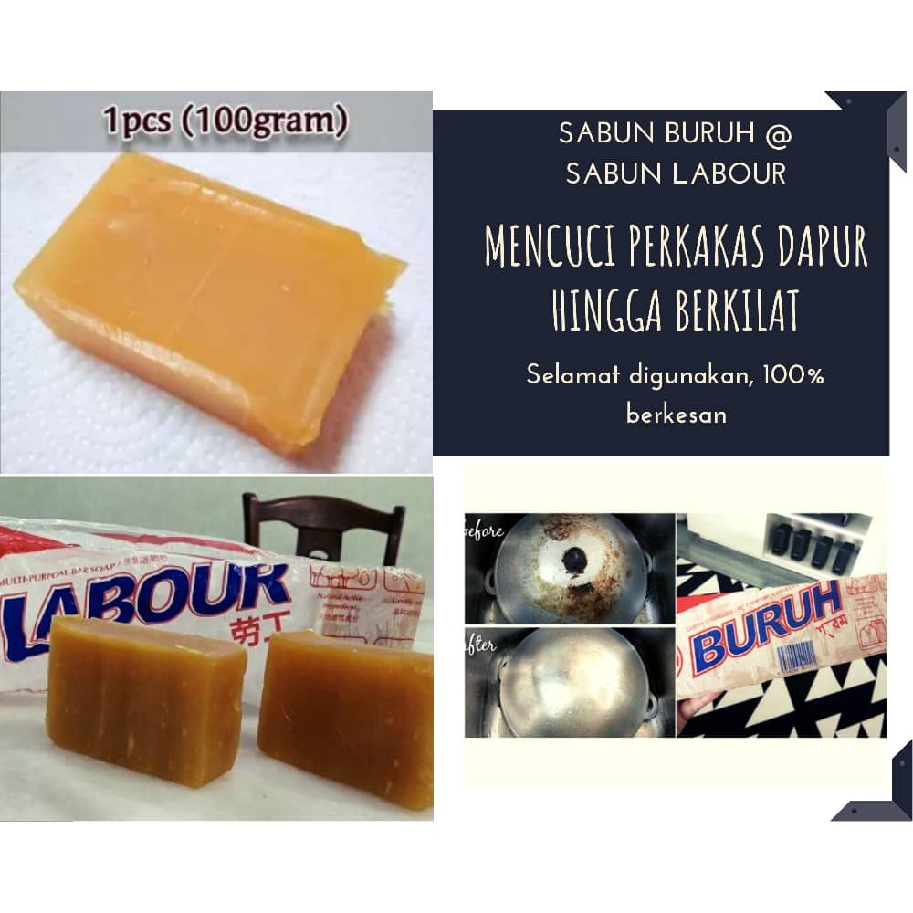 Viral Sabun Cap Buruh Siam Thai Labour Soap Sabun Cap Tukul 100g