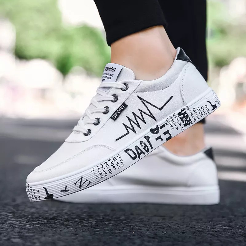 Casual Shoes Sneakers PU Printed Male 