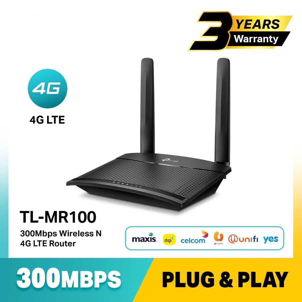 Tp Link Tl Mr6400 Mr100 Mr0 Mr400 High Specs Version 4g Lte Wireless Wifi Sim Modem Router Mr6400 Mr0 4g680 Shopee Malaysia