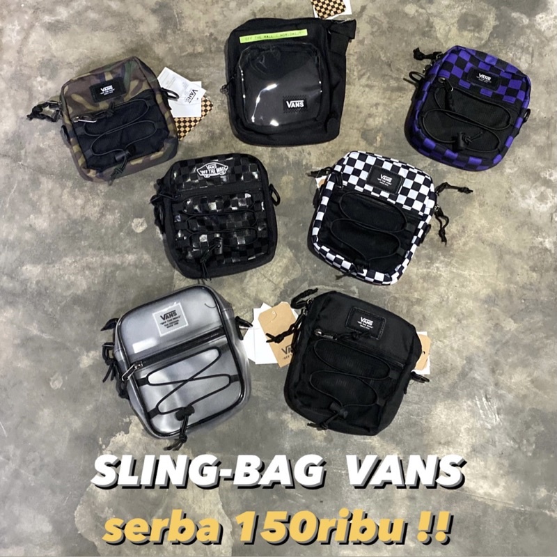 Vans Cordura Sling Bag Original Shopee Malaysia
