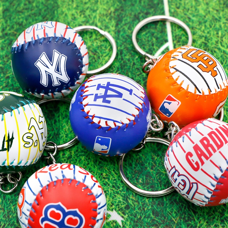 Baseball Keychain/Baseball Pendant/MLB New York Yankees/Yankees NY Tide Pendant/LA Dodgers Bag Pendant/High Quality Baseball Keychain/sports memorabilia