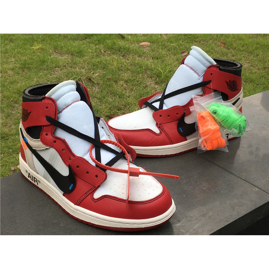 retro 1 off white red