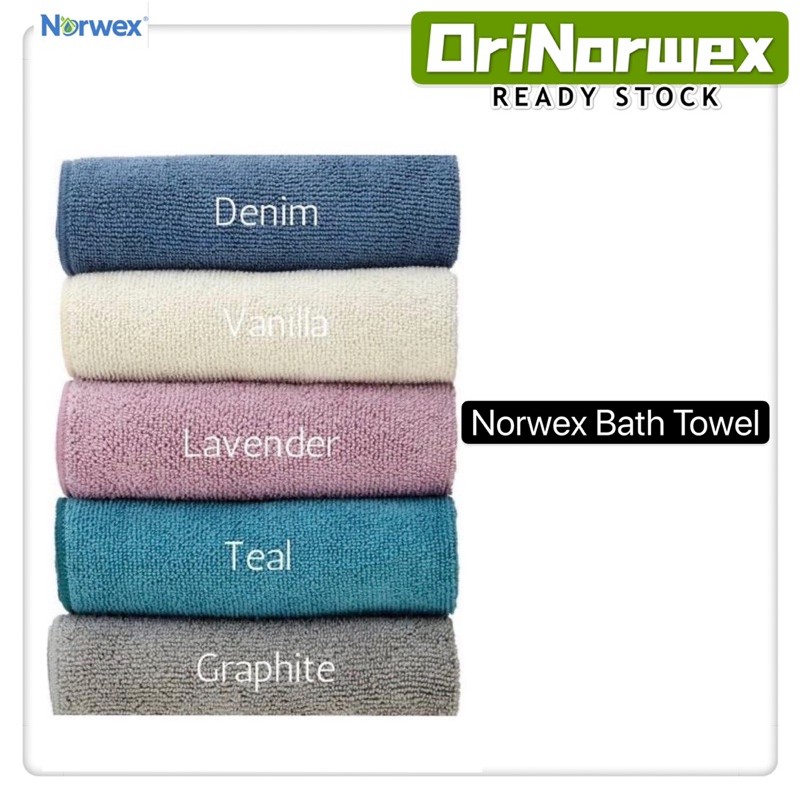 Norwex Microfibre Bath Towel Shopee Malaysia