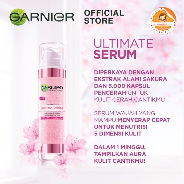 Garnier Sakura White Ultimate Serum 50ml