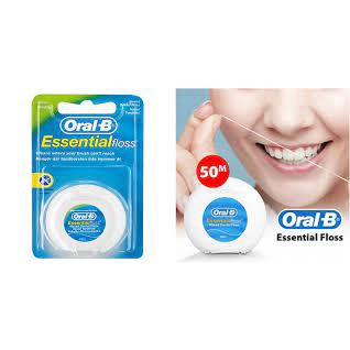 Oral-b Essential Floss Dental Floss (50m / Box) | Shopee Malaysia