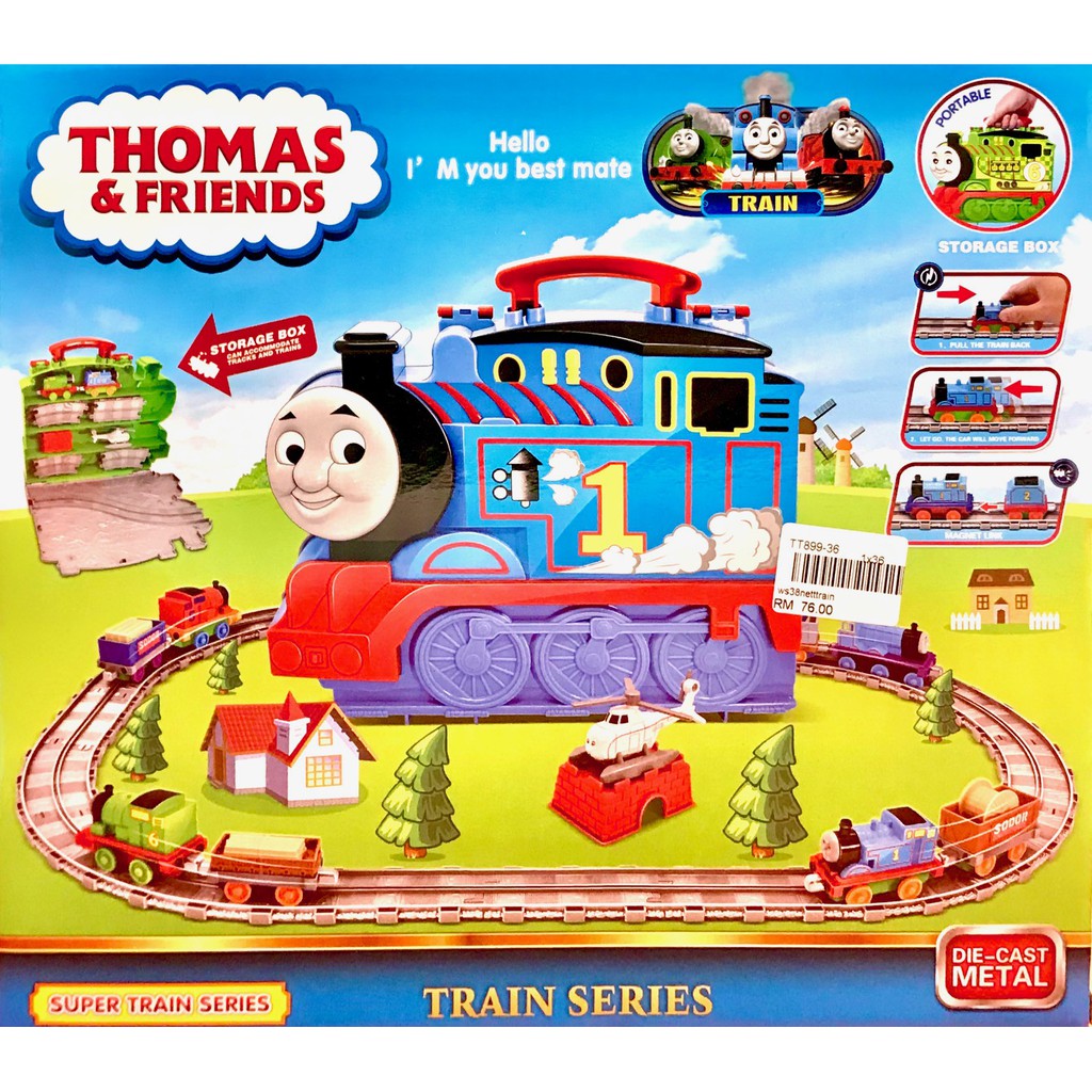 899 36 Thomas Friends Die Cast Metal Train Set Shopee Malaysia