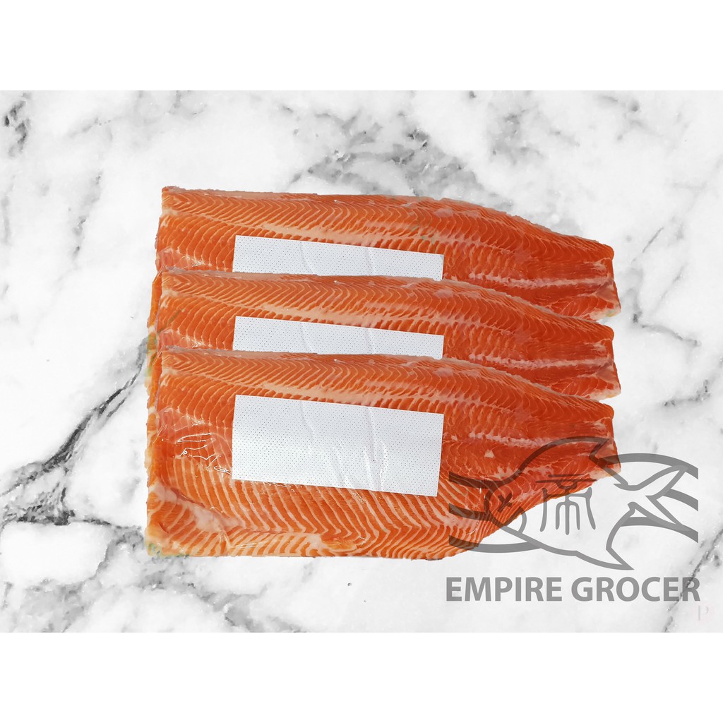 Norwegian Salmon Trout Boneless , Fillet Only [Sashimi Grade] Shopee