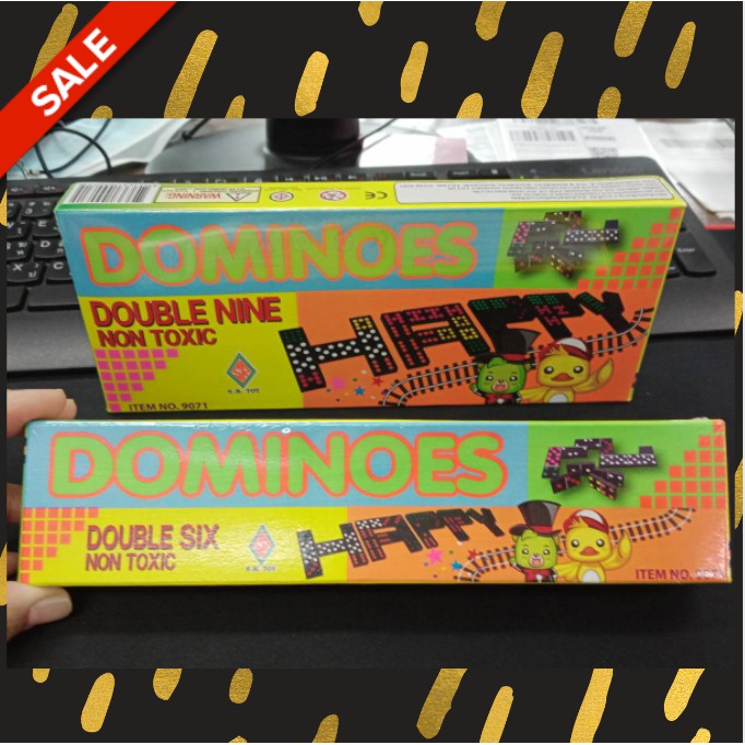 Multi Have Nomino 54/28 big Domino game children's play Essential - Image 4