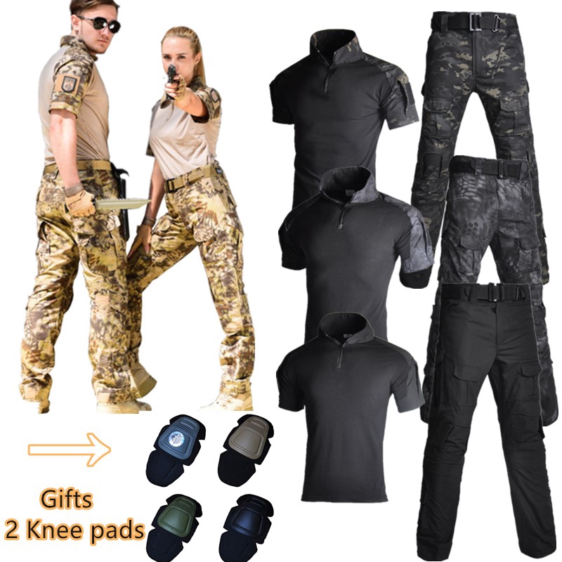 army combat pants with knee pads