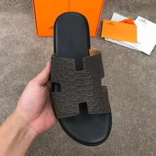 hermes slippers men