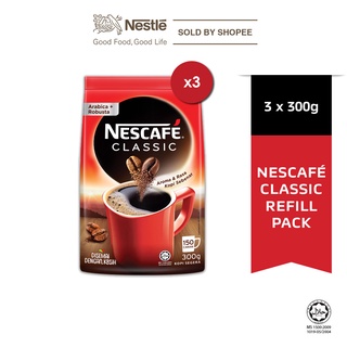 Image of NESCAFE Classic Refill Pack (300g x 3 packs)