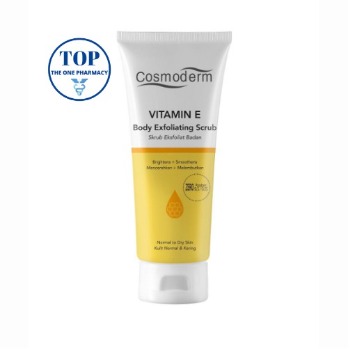 Cosmoderm Vitamin E Body Exfoliating Scrub (125ml) Shopee Malaysia