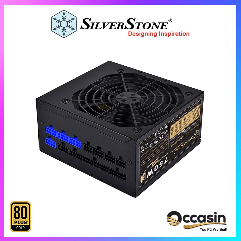 Silverstone St75f Gs V3 Strider Gold S Series 750w 80 Plus Fully Modular Shopee Malaysia