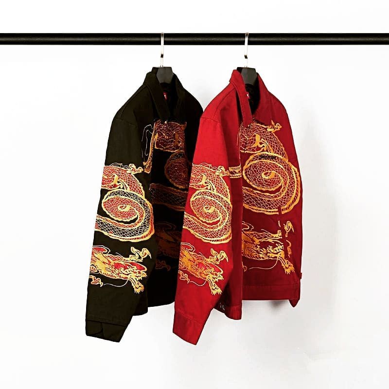 Supreme Dragon Work Jacket 18FW | Shopee Malaysia