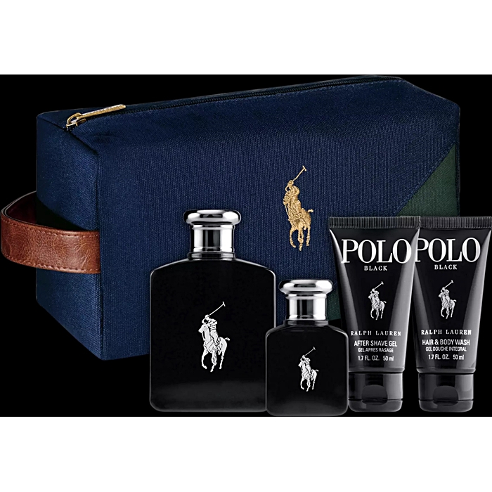 Original Ralph Lauren Polo Black EDT 125ML + 40ml Gift Set | Shopee Malaysia
