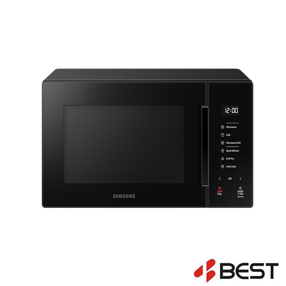 SAMSUNG Grill Microwave Oven with Healthy Grill Fry Functions (23L) MG23T5018CK