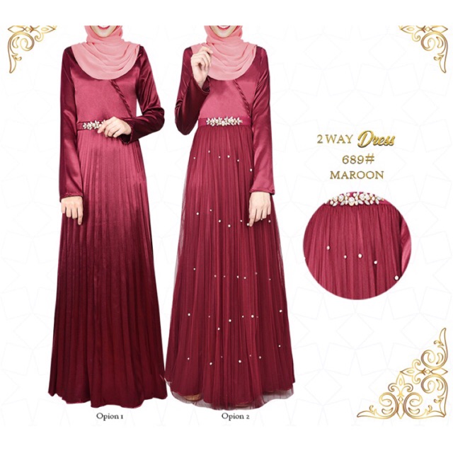 baju bridesmaid plus size
