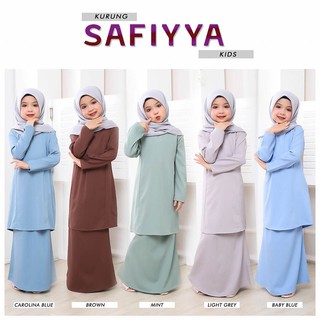 KURUNG SAFIYYA KIDS Baju Kurung Budak Perempuan Girls KURUNG SAFIYYA KIDS Baju Kurung Budak Perempuan Girls