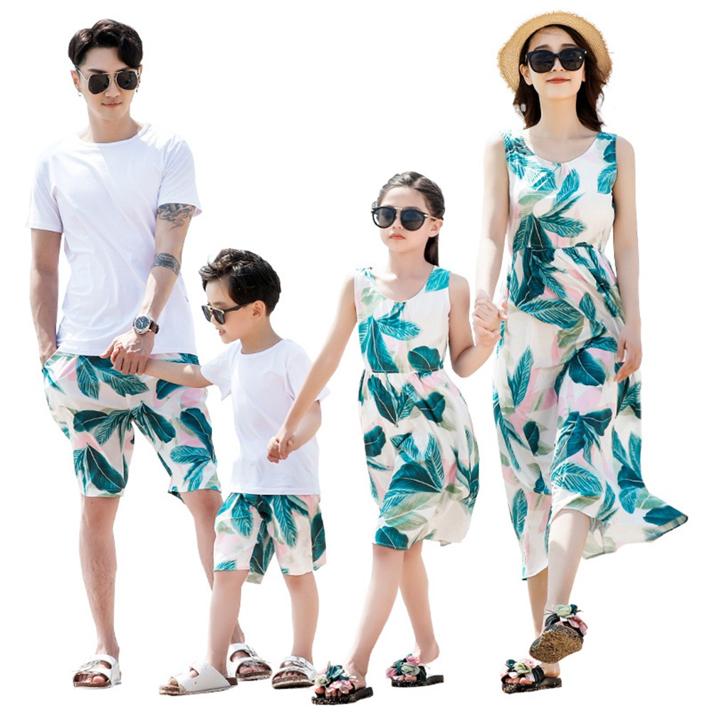 Parent-child Mother and Daughter Clothes dress Family Matching Outfits Set  | Shopee Malaysia