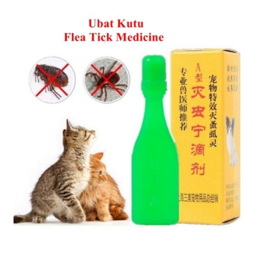 Cat Flea Tick Medicine Ubat Kutu Kucing  Shopee Malaysia