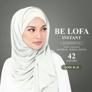  READY STOCK 2 Be Lofa  Semi Instant Turban  Shawl 