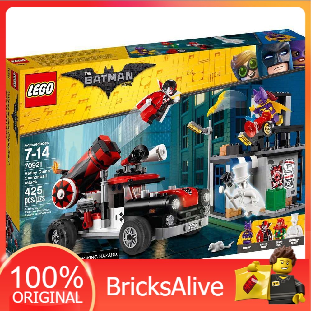 LEGO BATMAN MOVIE Harley Quinn Cannonball Attack 70921 | Shopee Malaysia