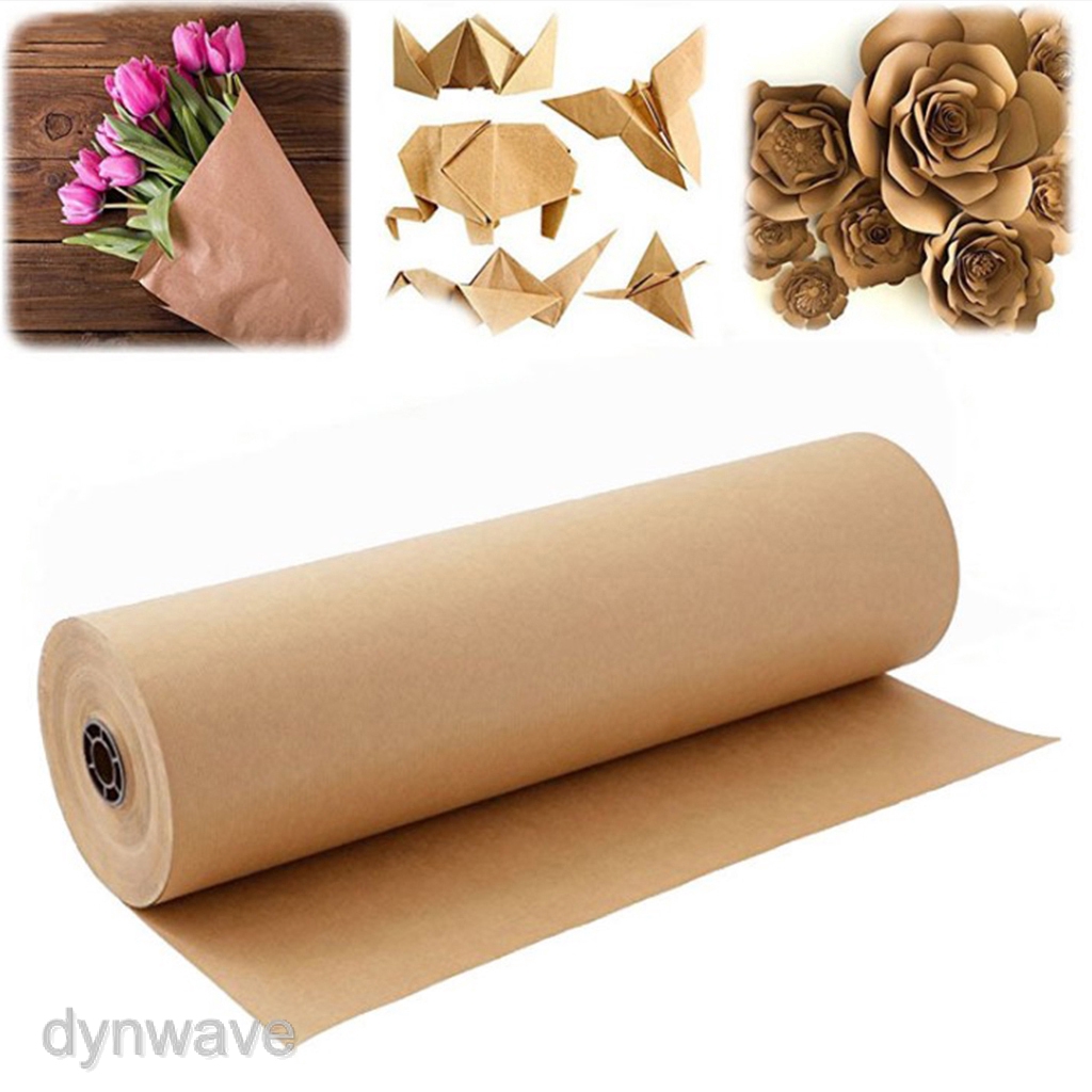 kraft wrapping paper with designs