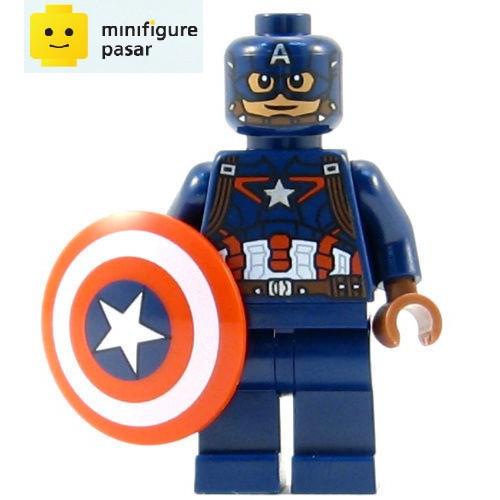 LEGO Captain America Minifigure Marvel Super Heroes Shield 76051 76041 76032 