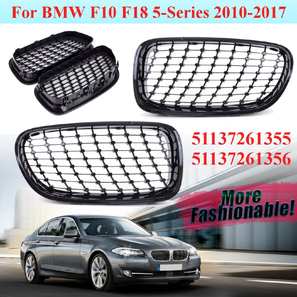 Vehicle Parts Accessories Bmw 5 Series F10 F11 Front Black Pair Car Seat Cover Set Protectors 10 On Car Seat Covers Cushions