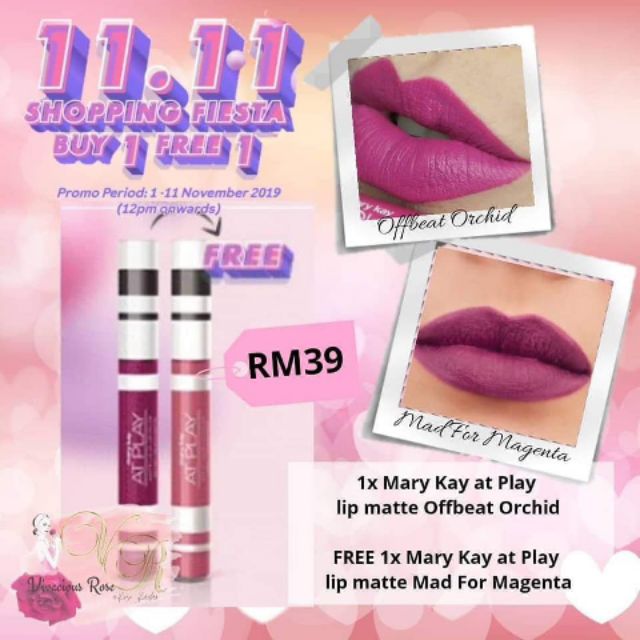 Marykay Lip Matte Lipstick Shopee Malaysia