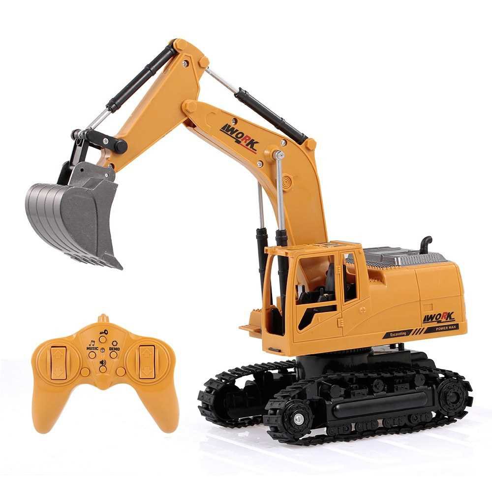 3853 1/24 8CH RC Excavator 2.4Ghz Remote Control RC Engineer Truck ...