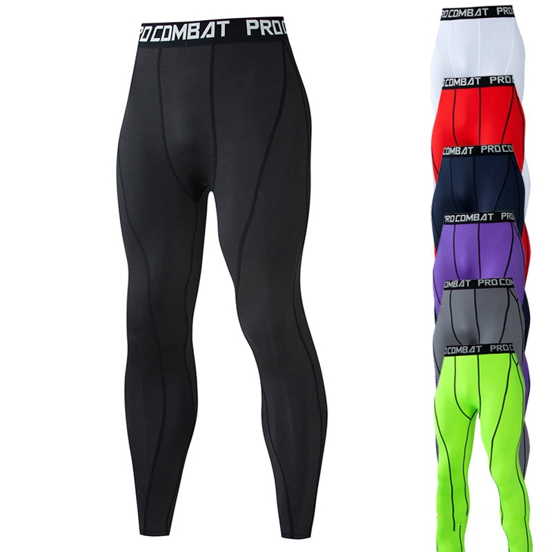 Motion Tight Fitting Trousers Male Pants Speed Dry Basketball Football ...