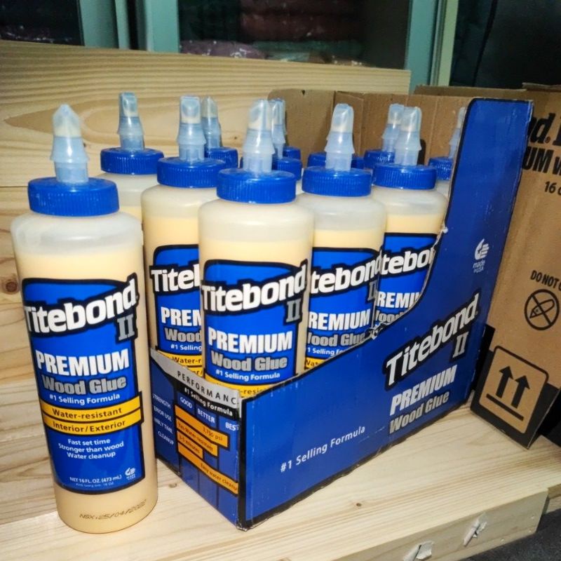 100 ORIGINAL TITEBOND II PREMIUM WOOD GLUE WATER RESISTANT FOR