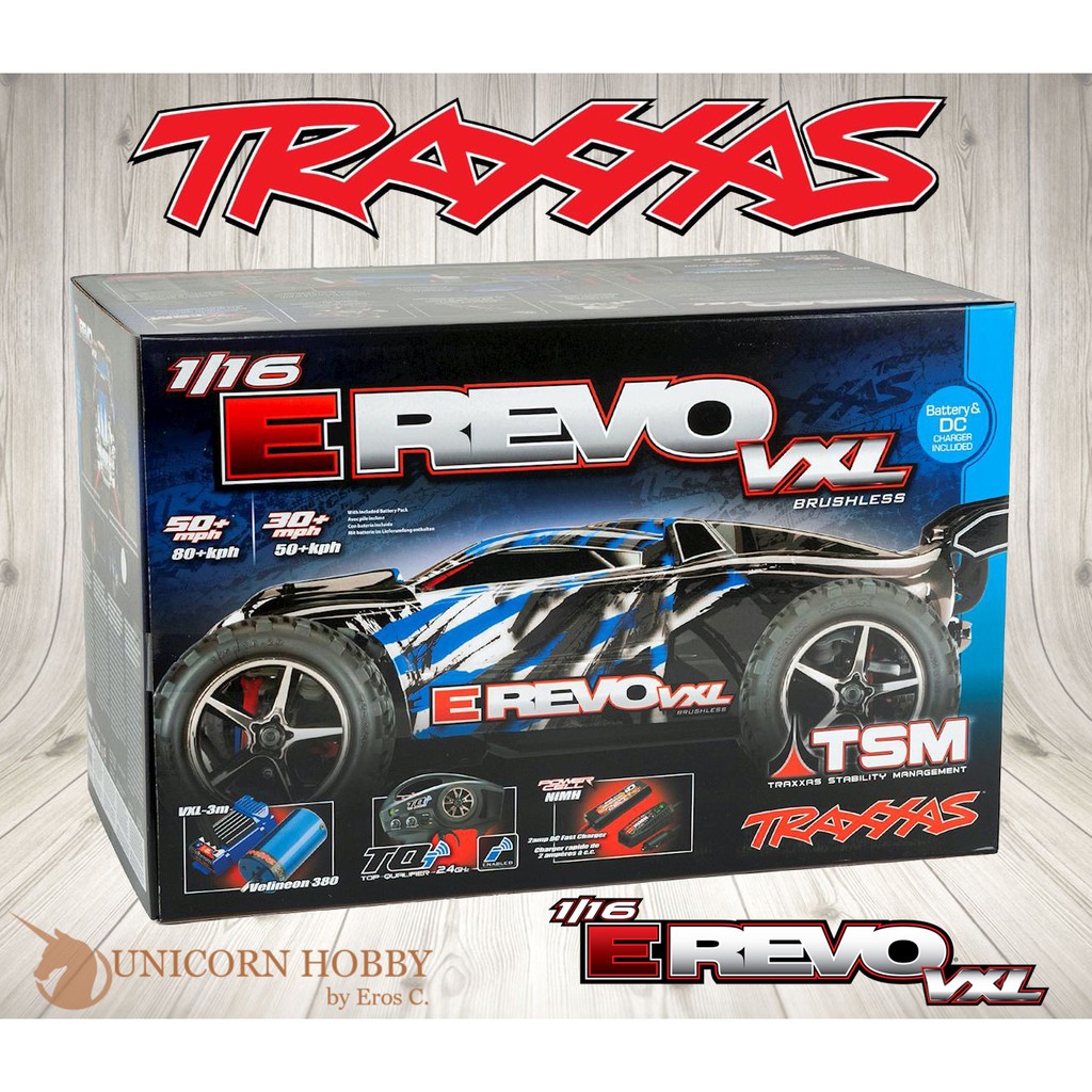 traxxas mini e revo brushless