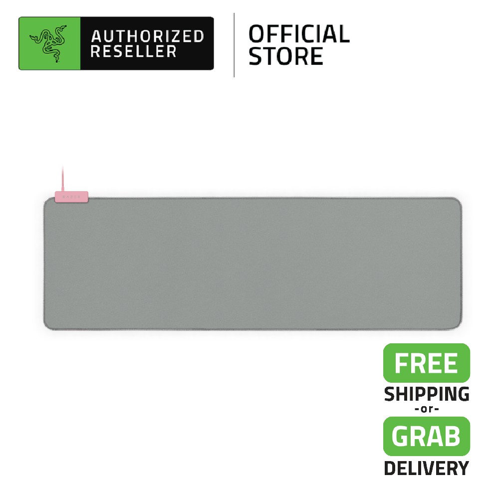 Razer Goliathus Extended Chroma Quartz Soft Mat with Chroma LED RGB ...